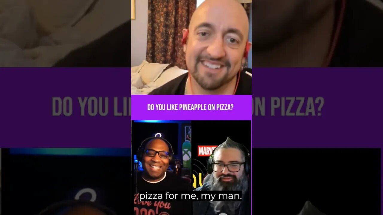 Actor Carlos Navarro settles the Pineapple on Pizza Debate #Hawkeye #Disney #walkingdead