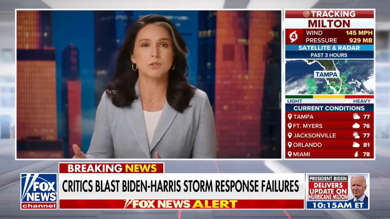 FEMA has a major bureaucracy problem: Tulsi Gabbard