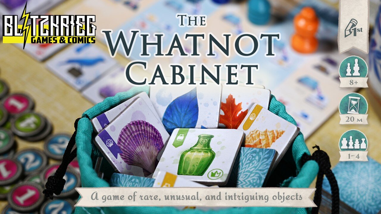 The Whatnot Cabinet Board Game Unboxing