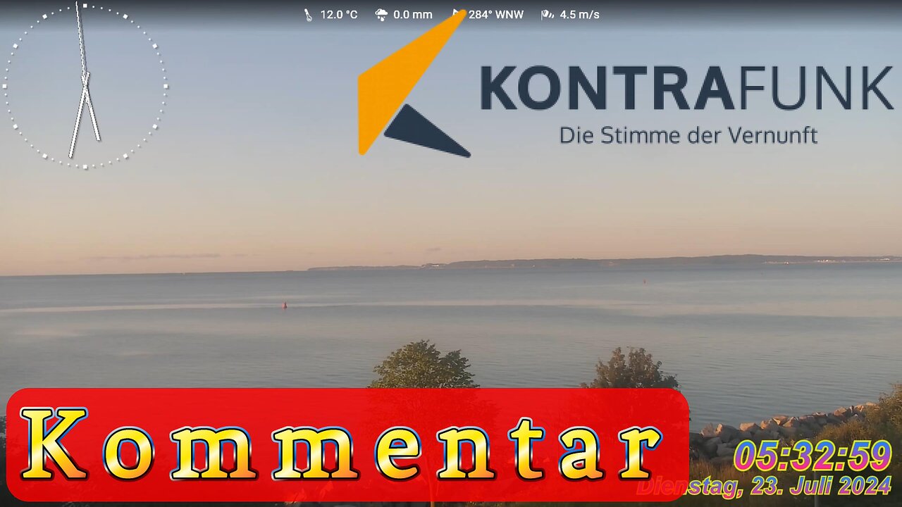 Kommentar im Kontrafunk 23.07.2024 - Daniel Matissek #glaubewenig, #hinterfragealles, #denkeselbst