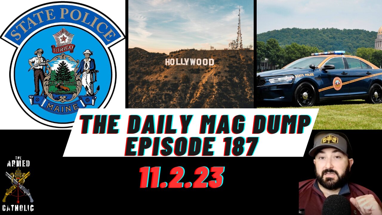 DMD #187-Lewiston Killer Involuntarily Committed | Hollywood Sells Gun Control | WV Cops Sells Guns