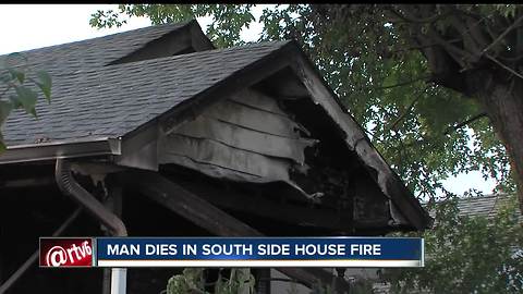 65-year-old man dies in house fire on Indianapolis' south side