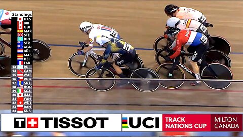 Men Elimination Race | 2023 Tissot UCI Track Nations Cup - Milton, Canada