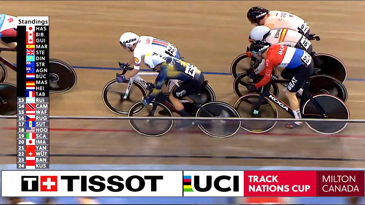 Men Elimination Race | 2023 Tissot UCI Track Nations Cup - Milton, Canada