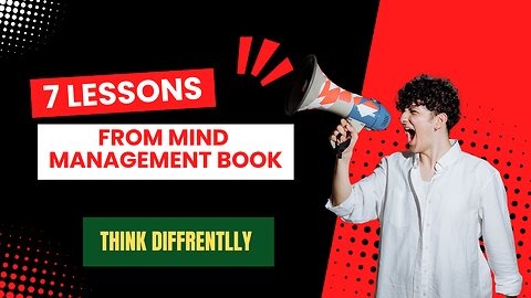 7 Lessons from the book Mind Management