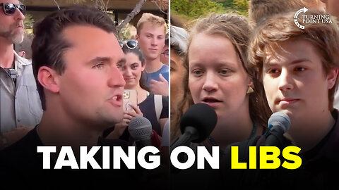 Charlie Kirk Takes On Naive College Liberals