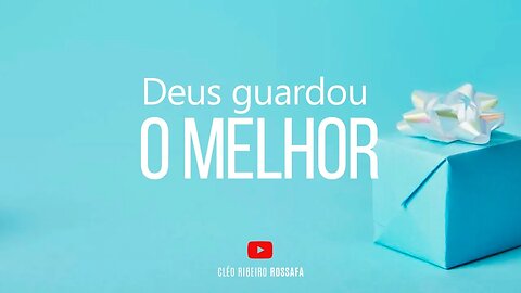 Levante-se Motivacional | DEUS GUARDOU O MELHOR | Bispa Cléo