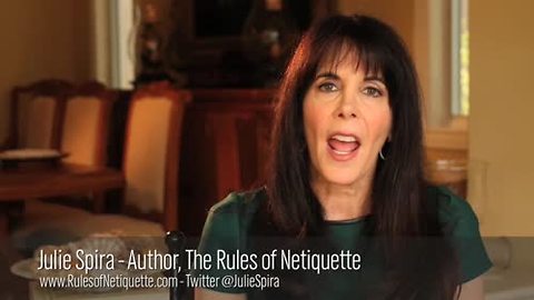 The Rules of Netiquette