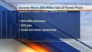 Governor blocks plans for immigration detention center in Michigan