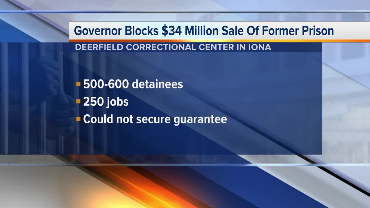 Governor blocks plans for immigration detention center in Michigan