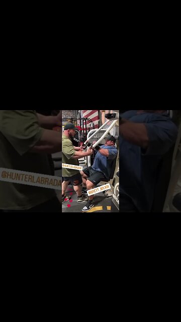 HUNTER LABRADA & BRETT WILKINS GETTING AFTER IT🔥🔥 #elitefts #hunterlabrada