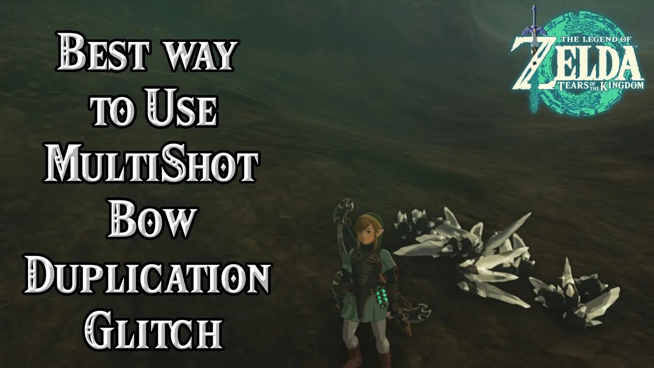 V1.1.2 BEST Way to Use Multishot Bow Duplication Glitch in Tears of the Kingdom #tearsofthekingdom