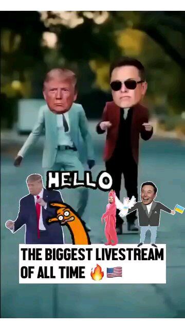 Best Trump Elon Must Dance #Meem