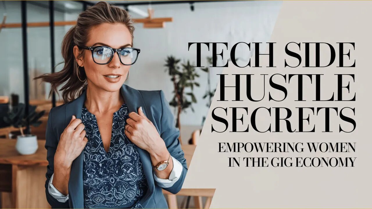 Empowering Women in the GIG ECONOMY with Tech Side Hustle Secrets!