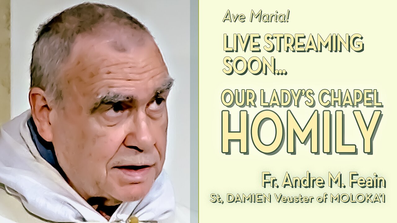 St. Damien Joseph de Veuster of Moloka’i, priest, missionary - May 1O, 2024 - HOMILY