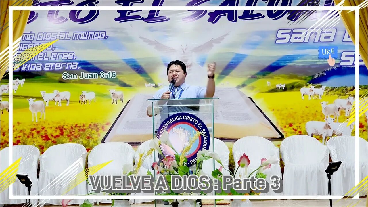 VUELVE A DIOS: Parte 3 - EVANGELISTA EDGAR CRUZ