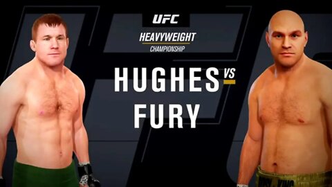 EA Sports UFC 4 Gameplay Tyson Fury vs Matt Hughes