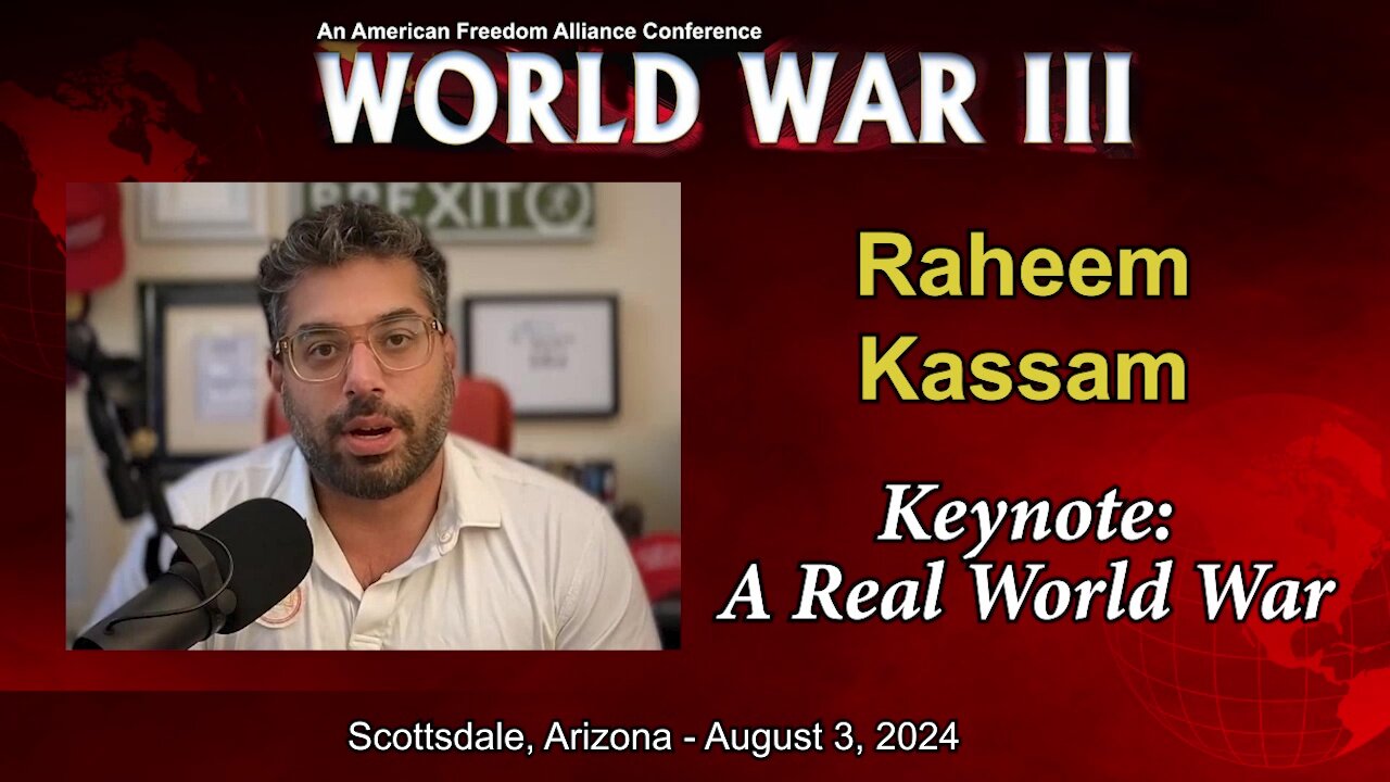 Raheem Kassam - A Real World War