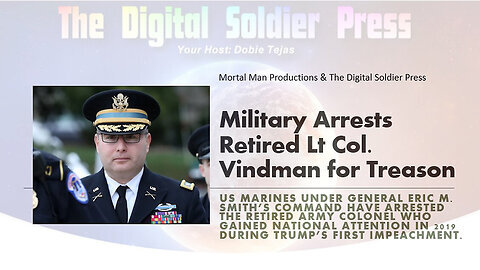 Military Arrested Retired Lt. Col. Alexander Vindman for Treason