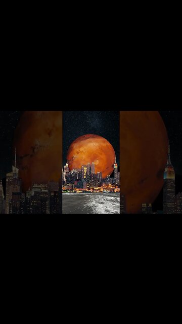 Mars close encounter with earth #shorts #mars