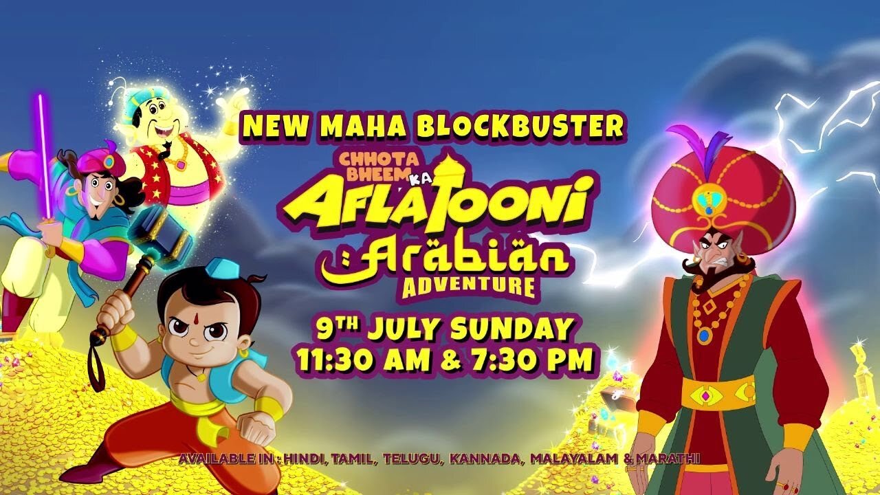 Chhota Bheem Ka Aflatooni Arabian Adventure 2023 Full Movie in Hindi 720p