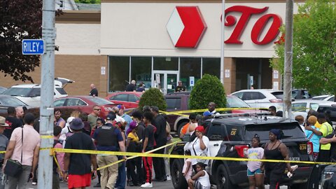 Buffalo attack:At least10 killed in'racially-motivated'mass shooting at supermarketin New York state