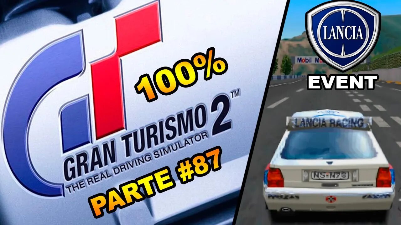 [PS1] - Gran Turismo 2 - [Parte 87] - Simulation Mode - Lancia Event - Delta Cup