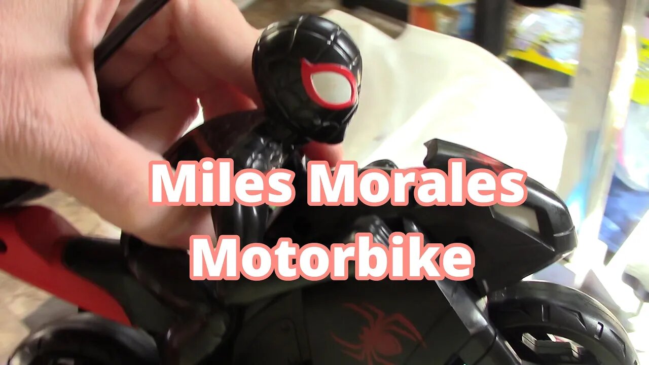 Miles Morales Motorbike From 5 Below 🏍