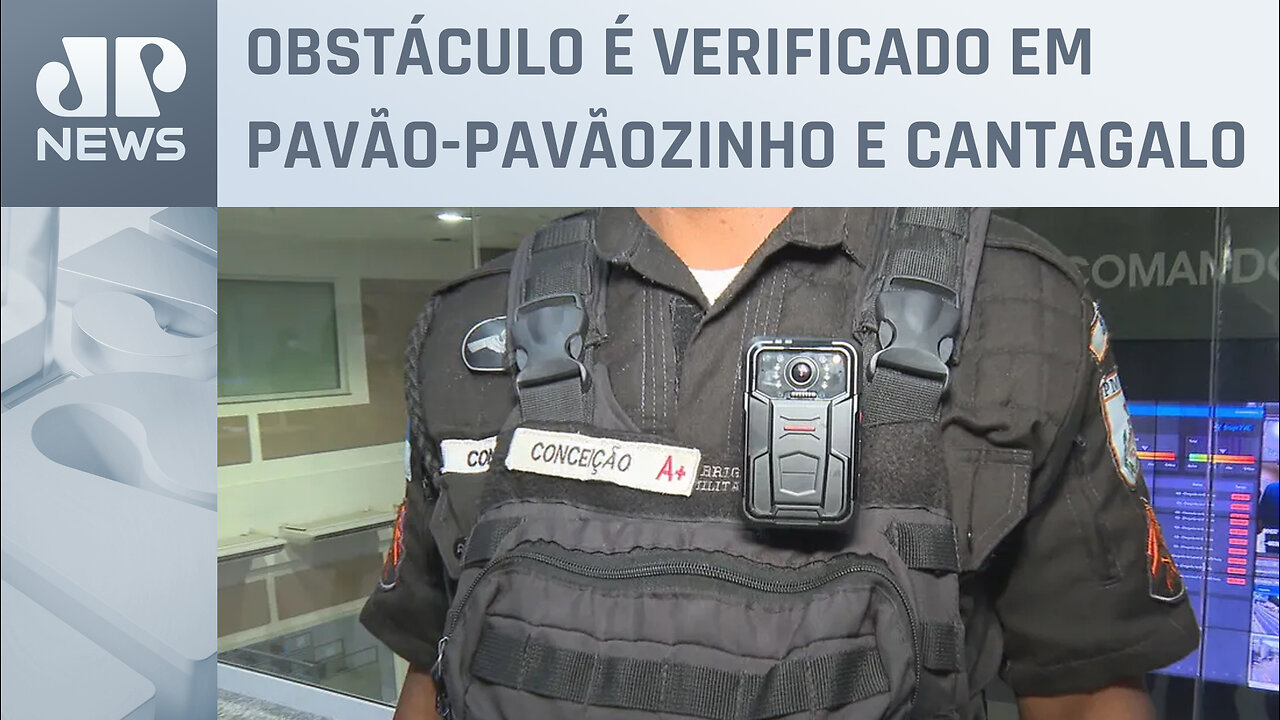 Internet ilegal atrapalha funcionamento de câmeras nos uniformes da PM