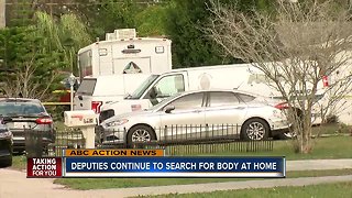 Deputies continue to search for body