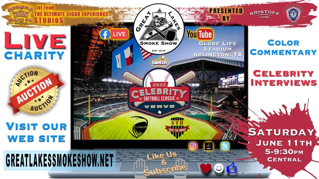 GLSS 2022 Celebrity Softball Classic & Charity Auction