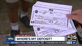 Valley man fighting for missing rental deposit