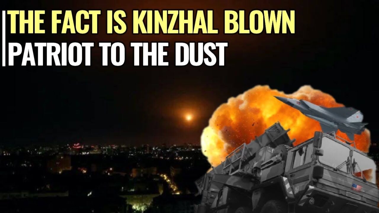 American Patriot system in Kiev blown up by Kinzhal missile