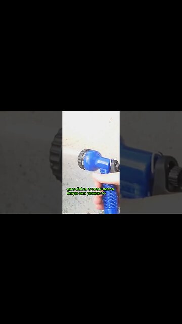 comprei essa mangueira de jardim que cresce e confesso que...