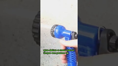 comprei essa mangueira de jardim que cresce e confesso que...