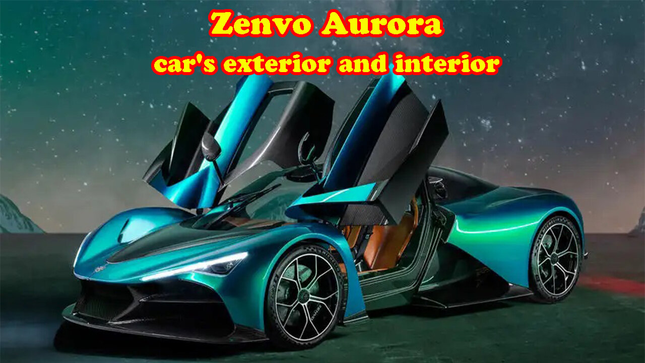 Zenvo Aurora car's exterior and interior