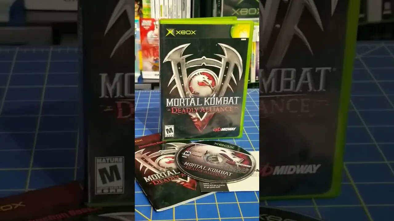 Mortal Kombat: Deadly Alliance on the XBox. #Mortalkombat #xbox #mk #wb #netherrealmstudios #gaming