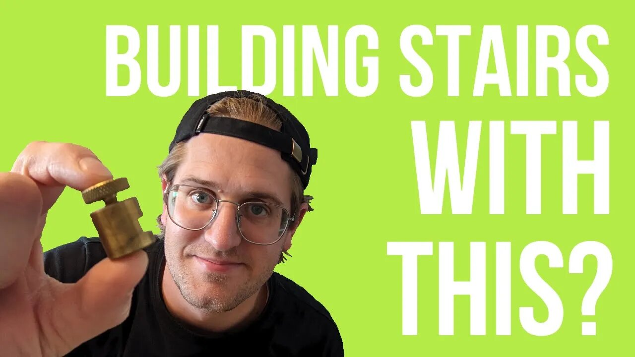 Building walkout basement deck stairs! ep11