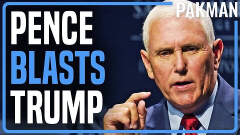 Pence Turns on Trump: "Reckless, Endangered My Family"