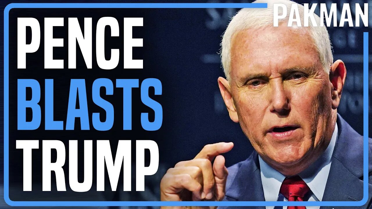 Pence Turns on Trump: "Reckless, Endangered My Family"