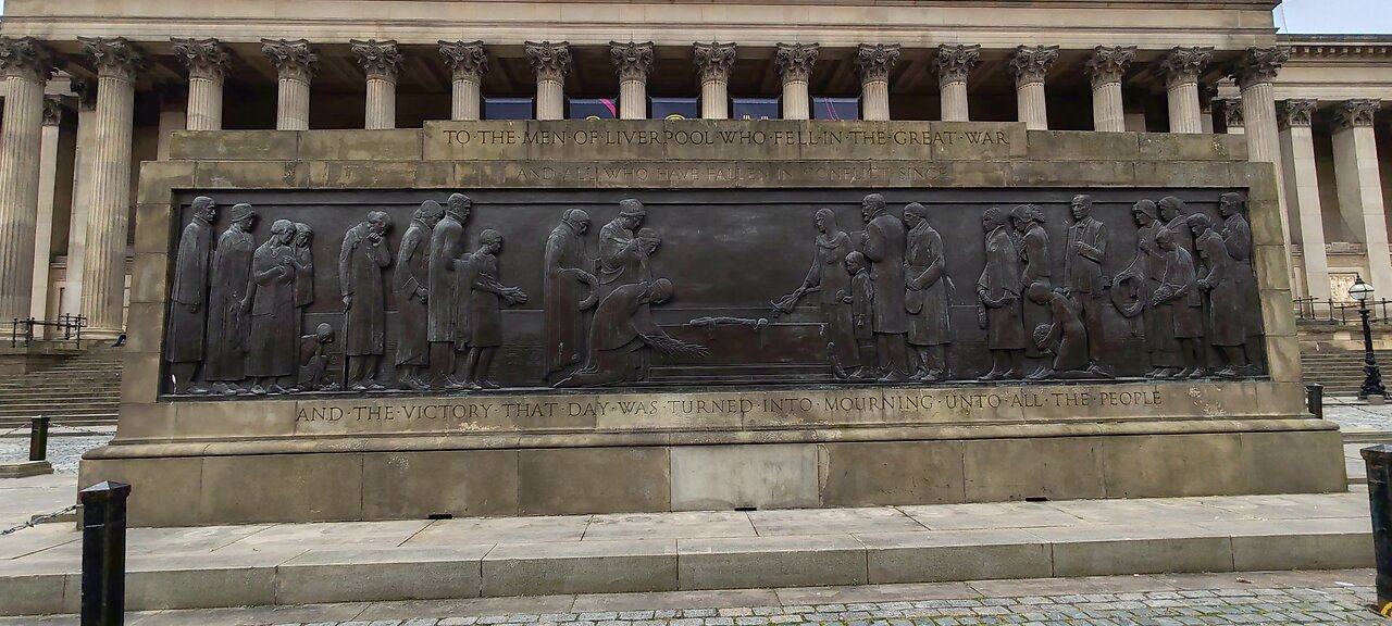 St. George's Hall Cenotaph Liverpool