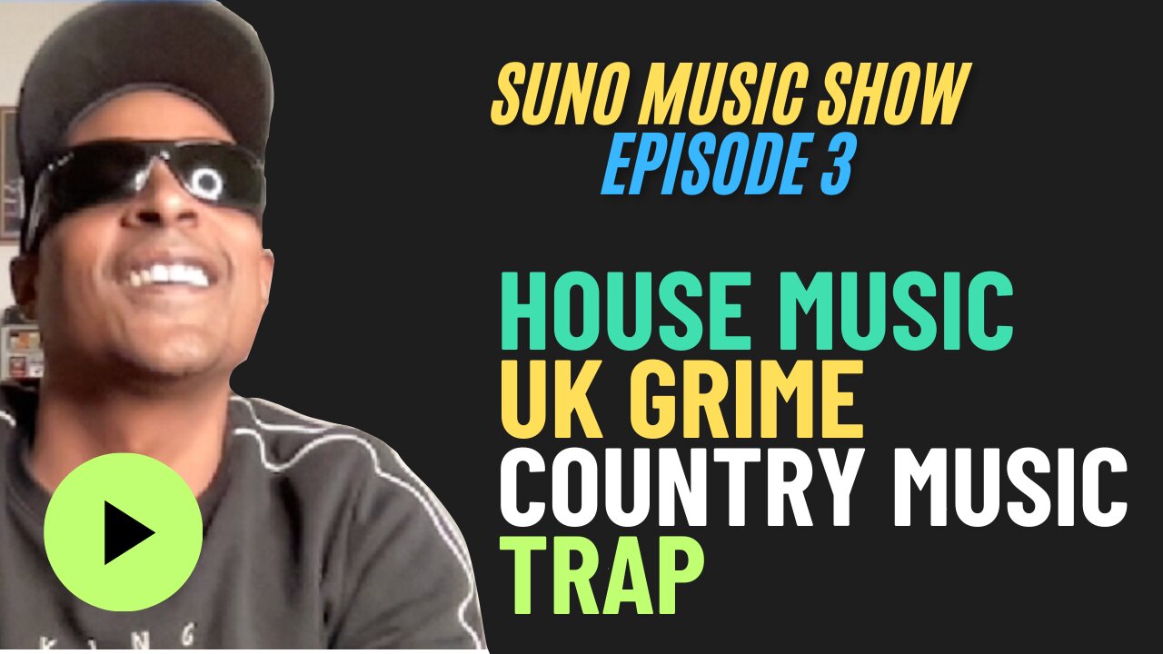 DJ Session House Music, UK Grime, Country + Trap | Episode 3 | Suno Music Show
