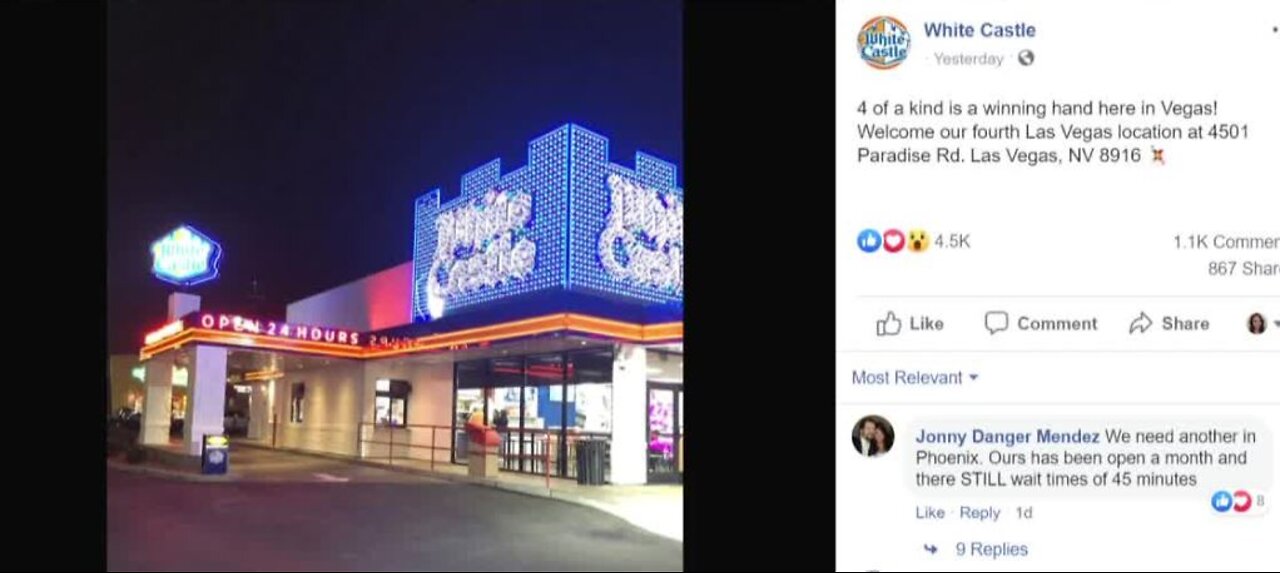 New White Castle location opens