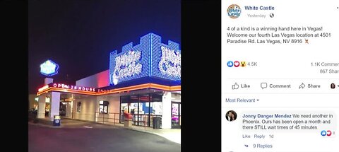 New White Castle location opens