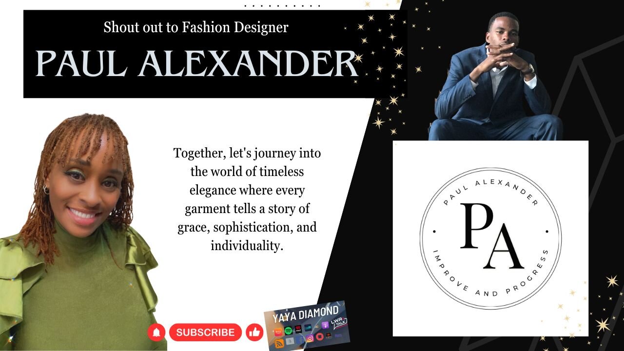Fashion Forward: Yaya Diamond Showcases Paul Alexander's Latest Trends