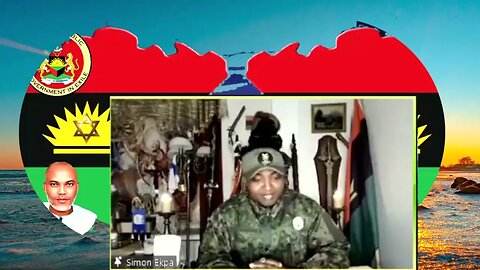BRGIE PM Simon ekpa Unveils BLA Drone And ID Biafra Card