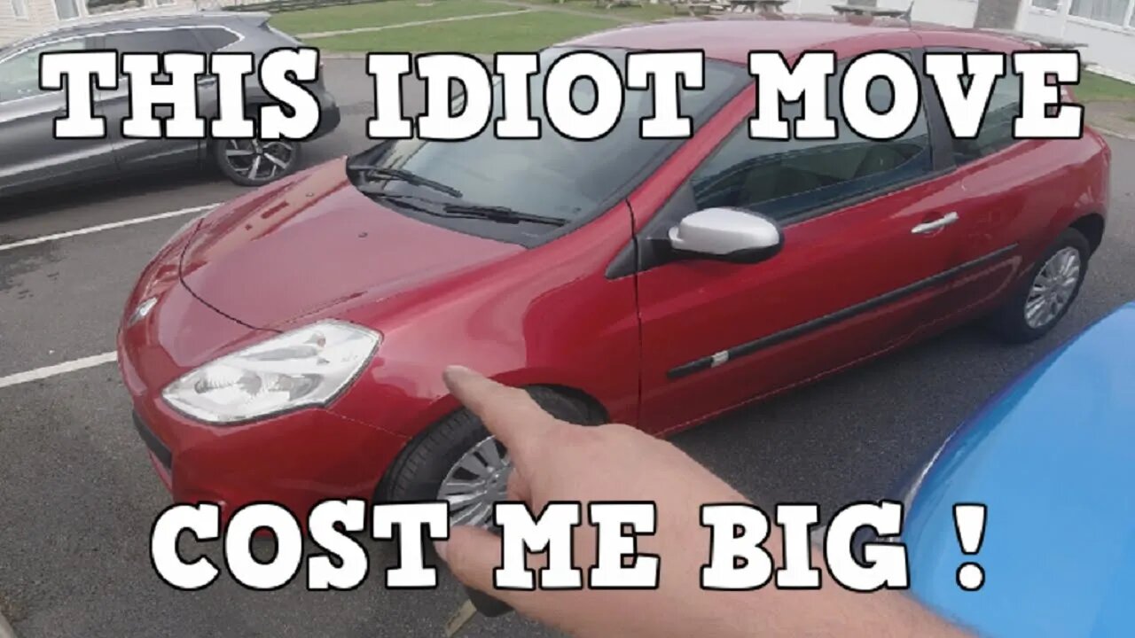 I really messed up this time!