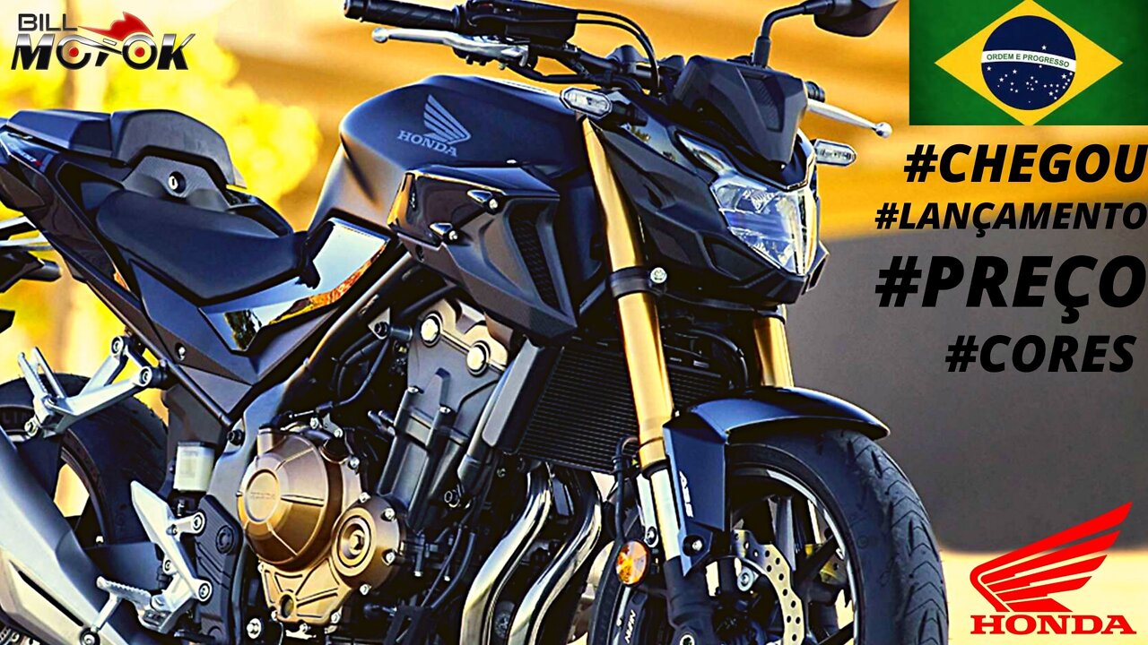 Mais um lançamento HONDA BRASIL olha só quem também chegou sem avisar, nova CB 500F EUROPEIA na área