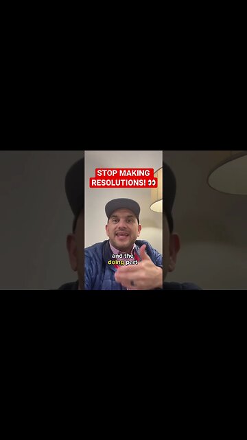 STOP making New Years RESOLUTIONS! #christianmotivation #shorts #newyear2023