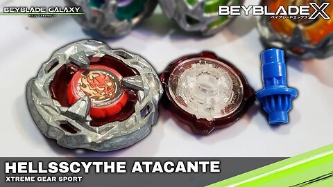 HELLSSCYTHE 4-60F ataca com tudo que tem - Beyblade X ベイブレードX